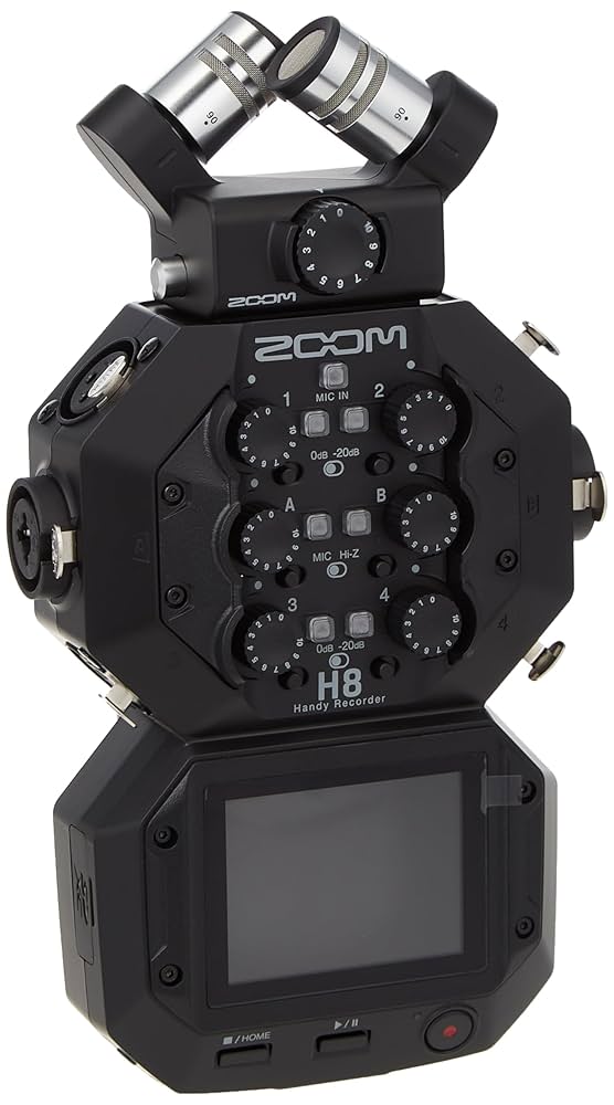 Amazon.co.jp: Zoom H8 12トラックポータブルレコーダー
