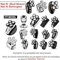 Vista 13 de WAHFOX Cable de carga para afeitadora de cabeza para el aseo libre Freebird Skull Shaver cabeza afeitadora, cable de cargador WAHFOX para muchas