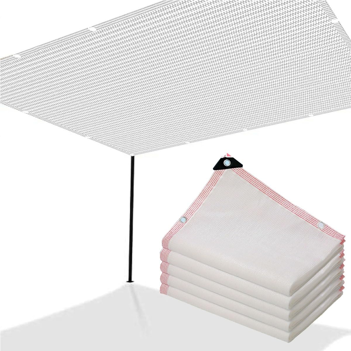 Protection UV maximale pour pergola et balcon via toile d'ombrage 2x10m