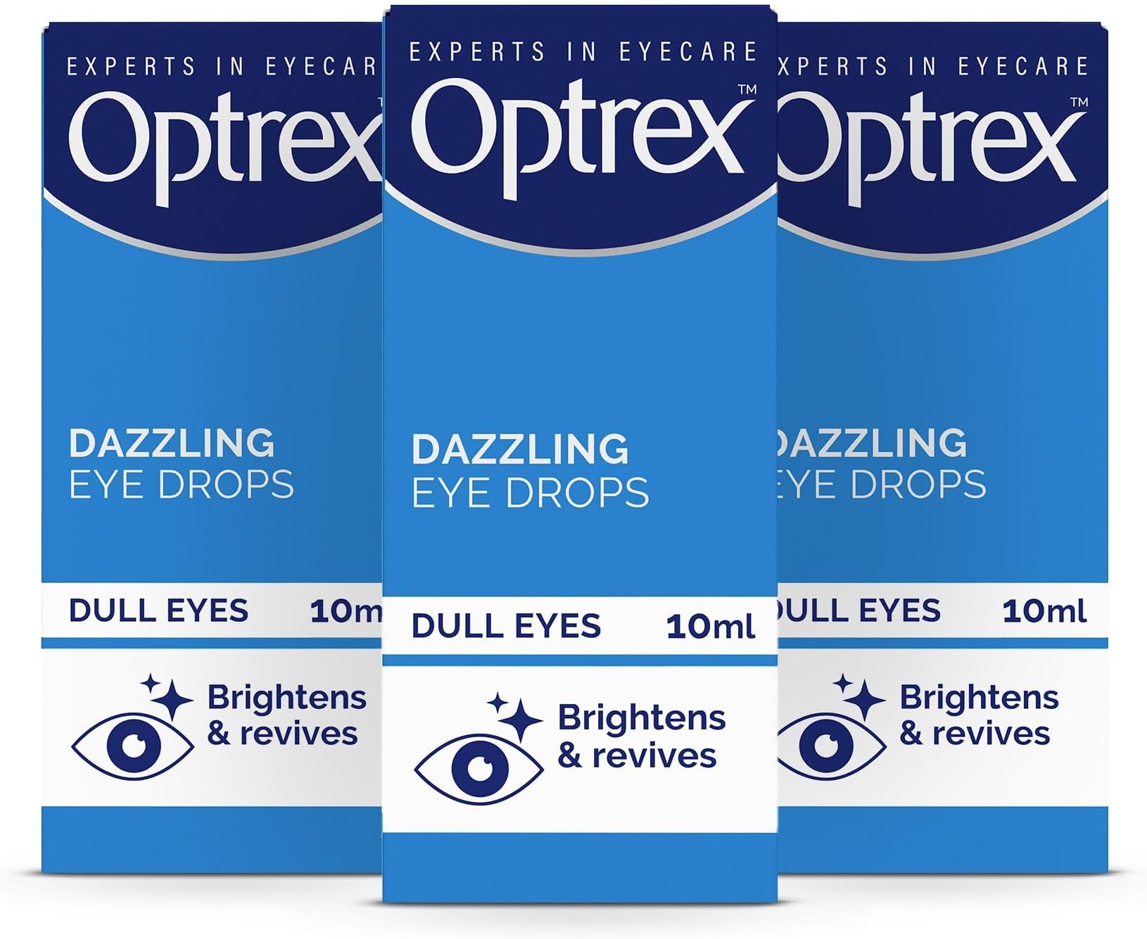 Optrex Eyedew Dazzling Eye Drops 10Ml X 3 Packs