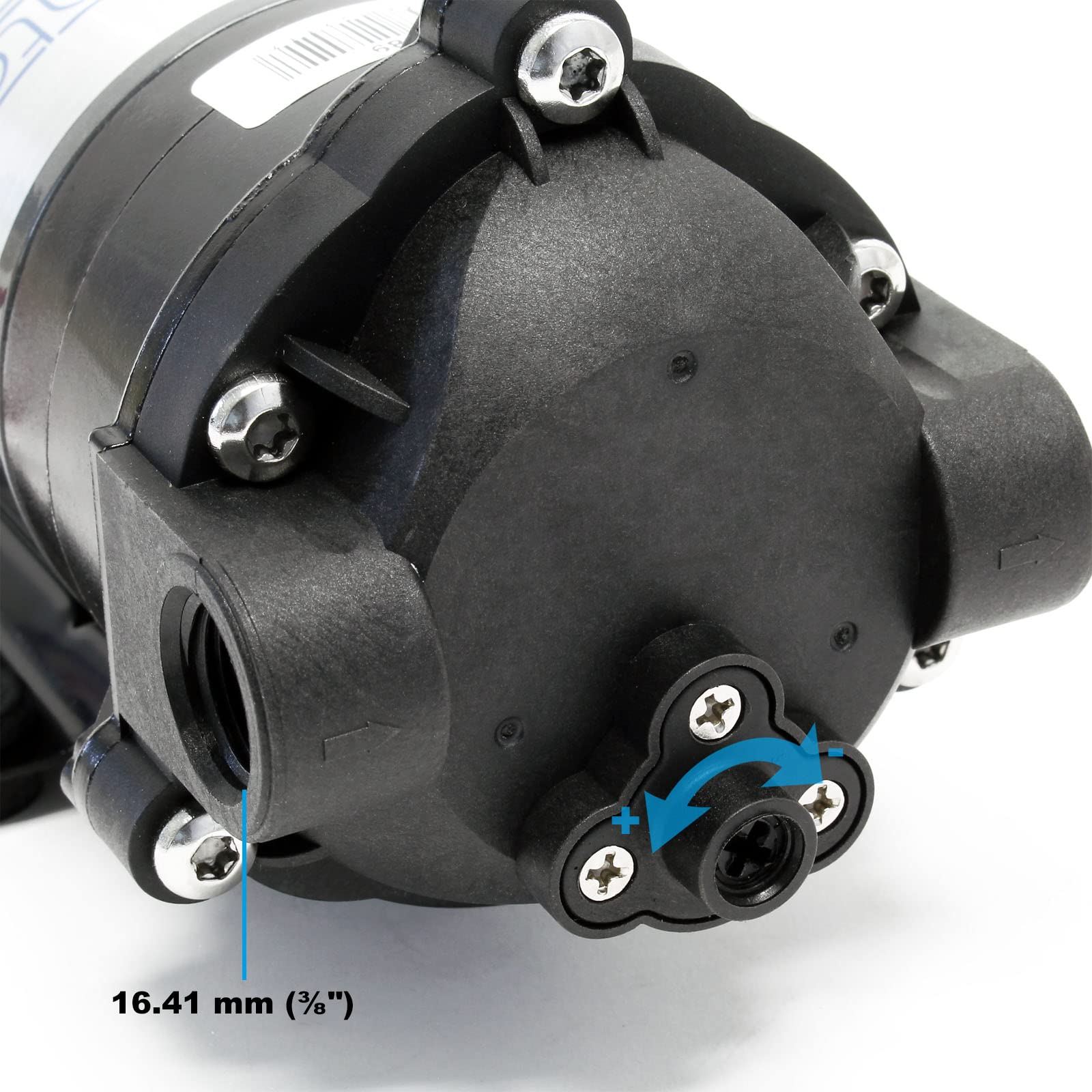 Naturewater 60W Booster Pump For RO Systems - 200 GPD Pressure Pump For