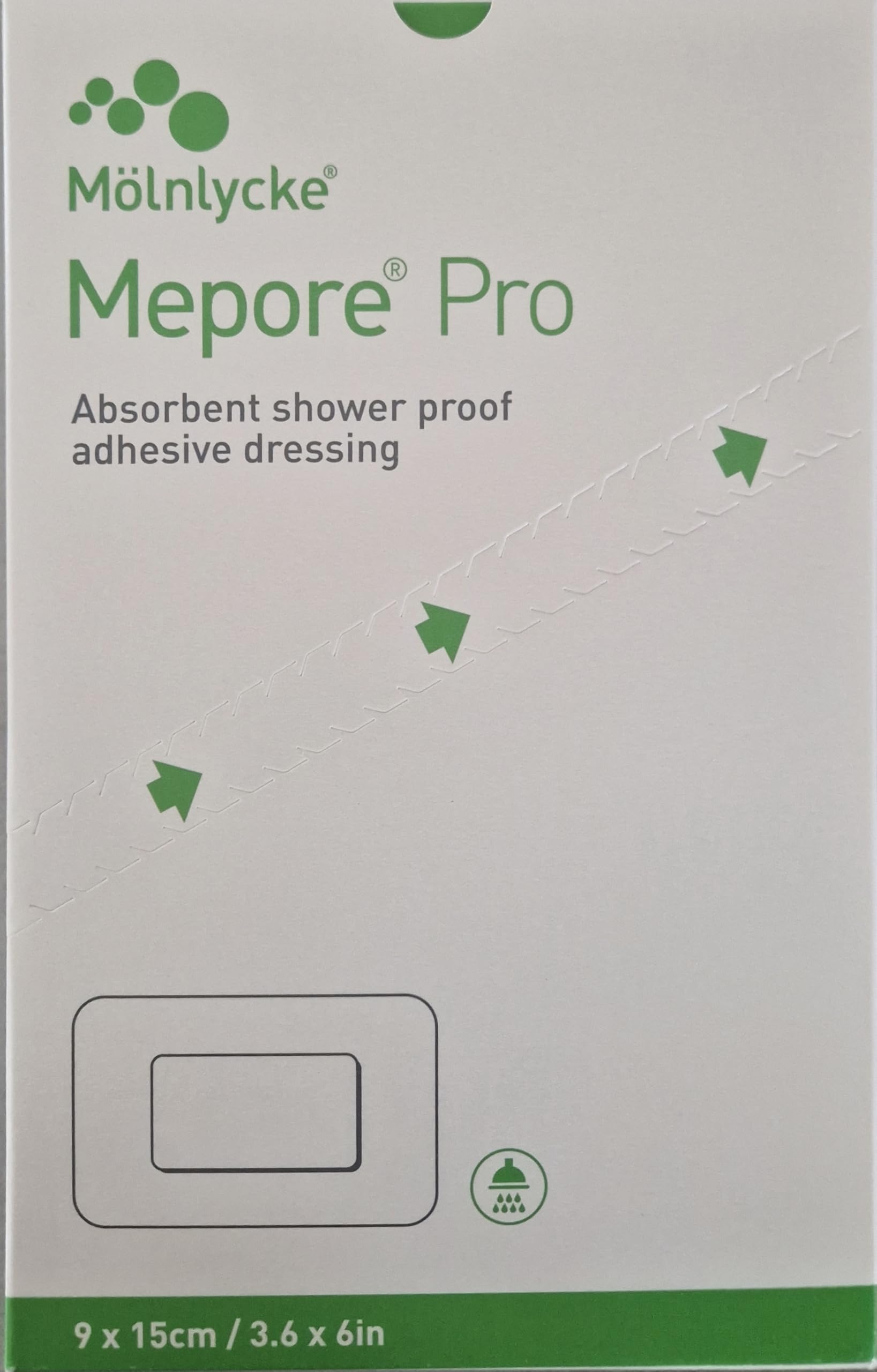 MEPORE Pro Sterile Plasters 9 x 15 cm (Pack of 40)