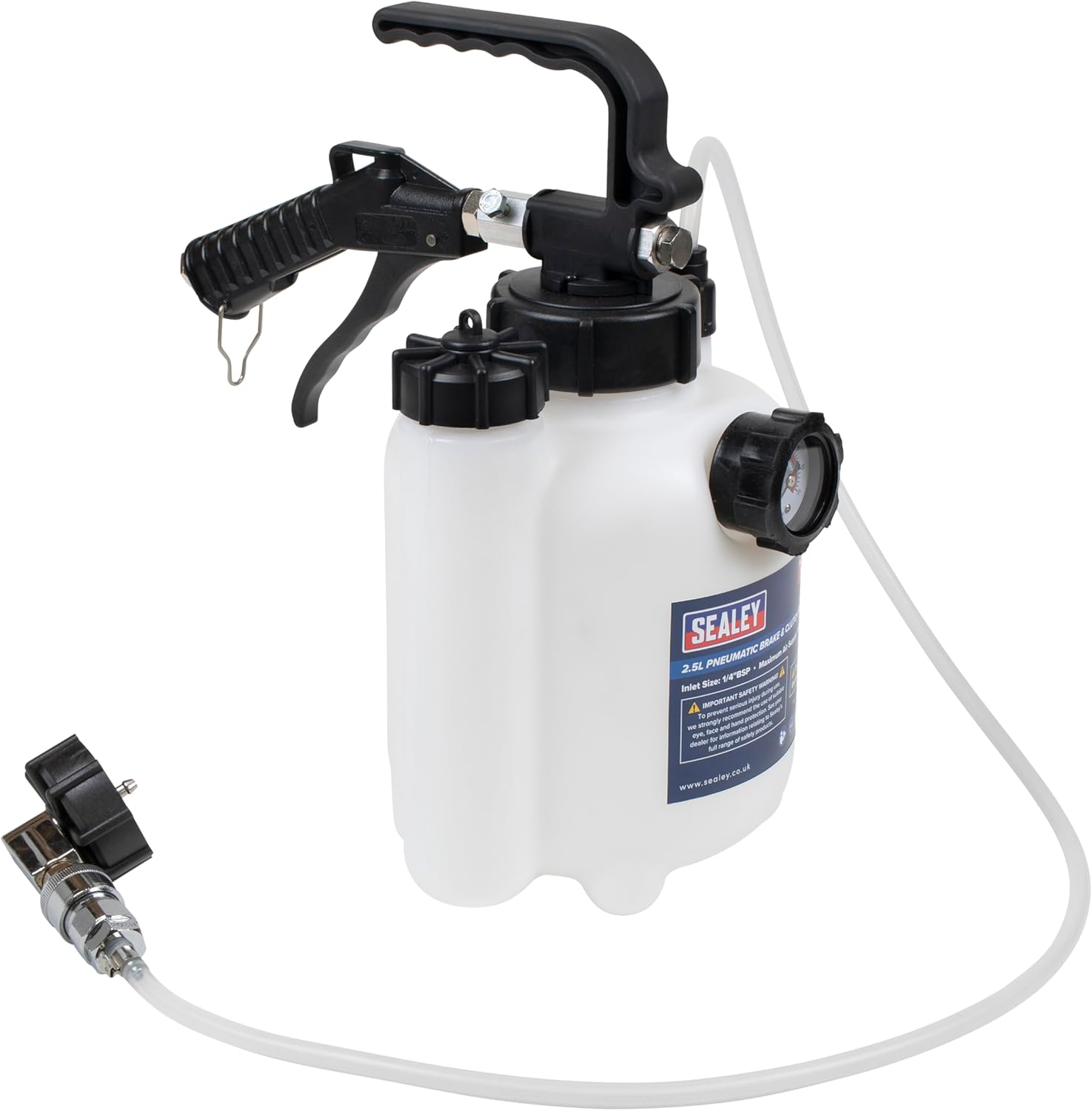 Sealey 2.5L Pneumatic Brake & Clutch Bleeder - VS830