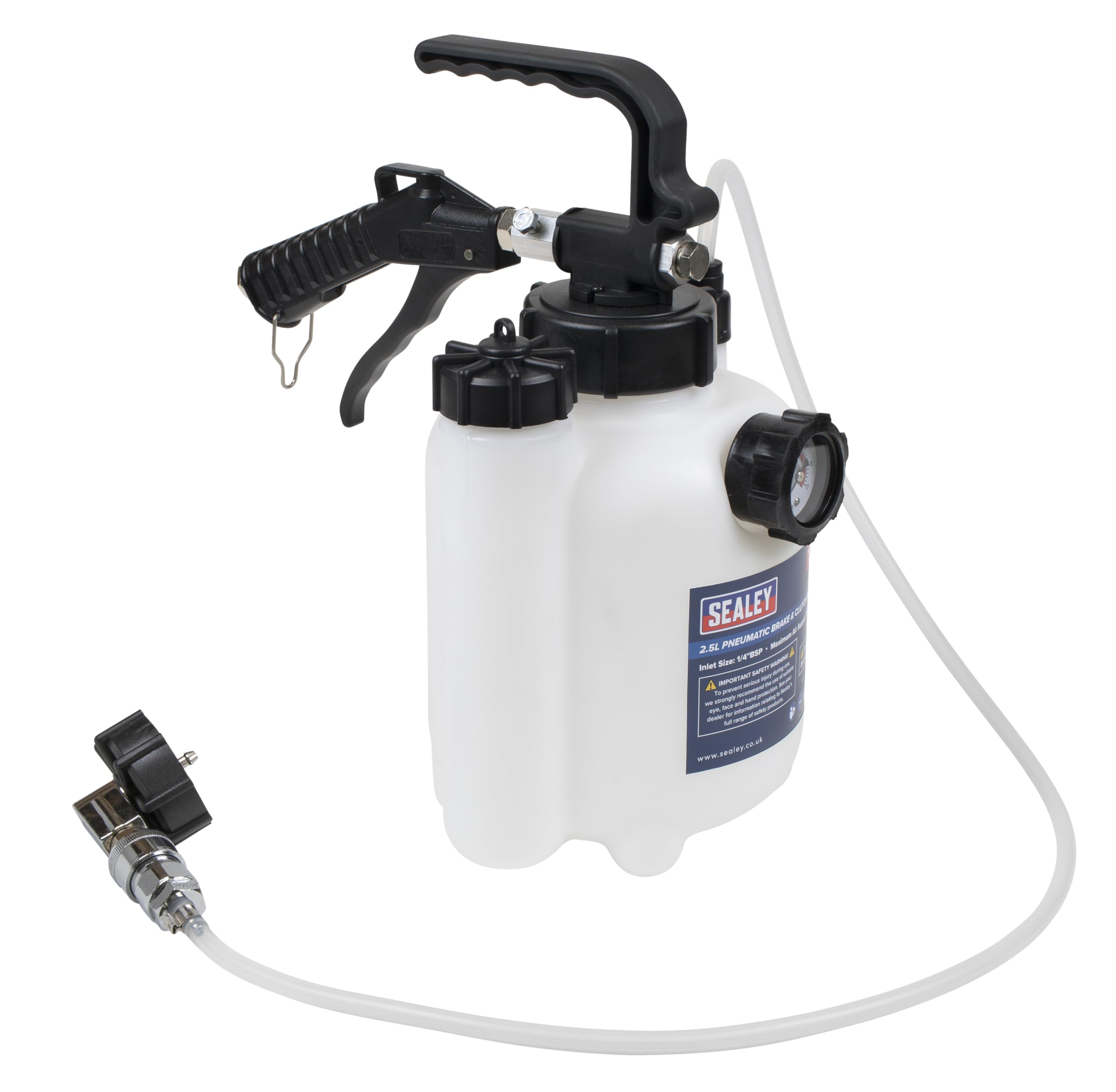 Sealey VS830 Pneumatic Brake & Clutch Bleeder 2.5L
