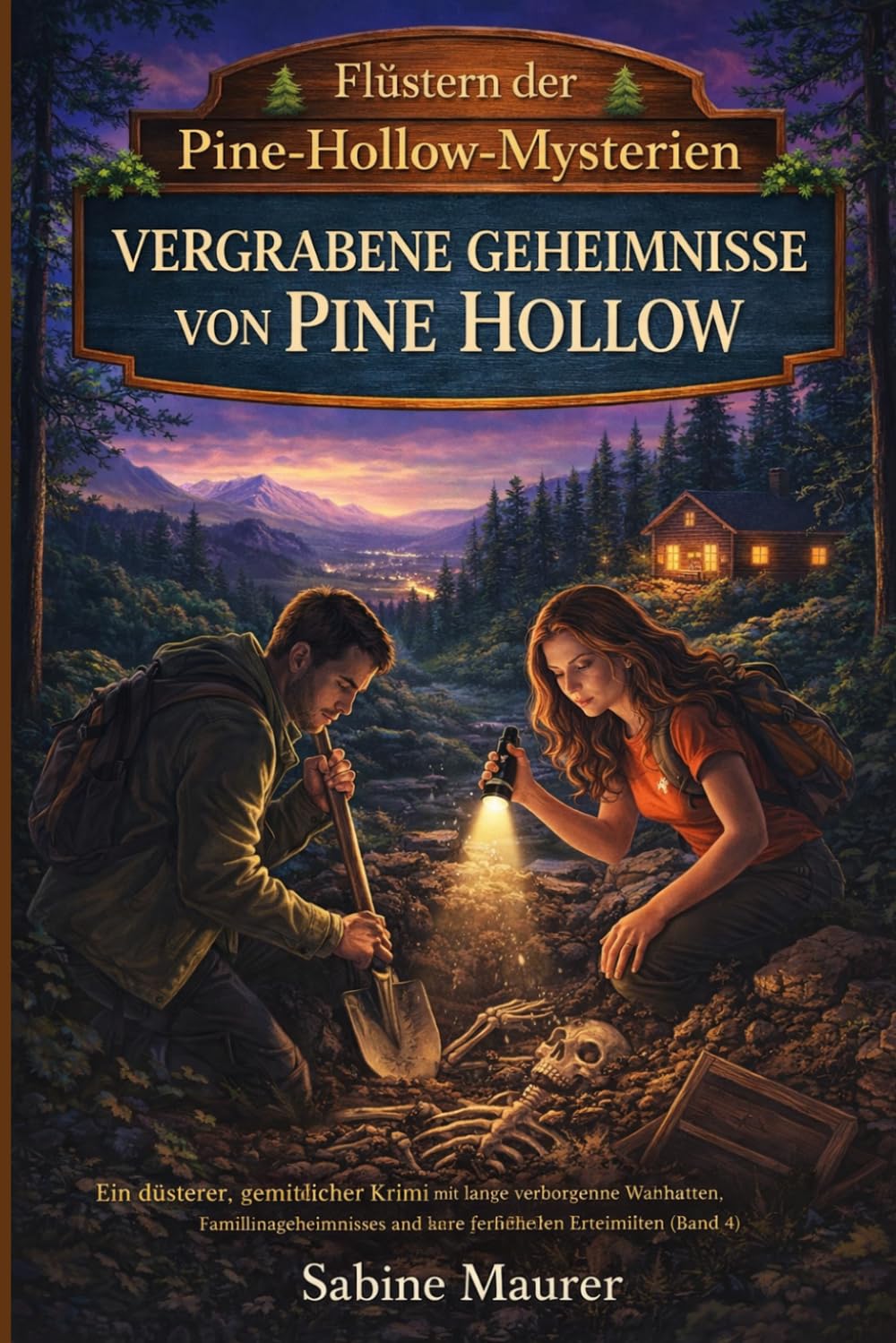 VERGRABENE GEHEIMNISSE VON PINE HOLLOW: Ein düsterer, gemütlicher Krimi mit lange verborgenen Wahrheiten, Familiengeheimnissen und einer gefährlichen ... (Band 4) (Flüstern der Pine-Hollow-Mysterien)
