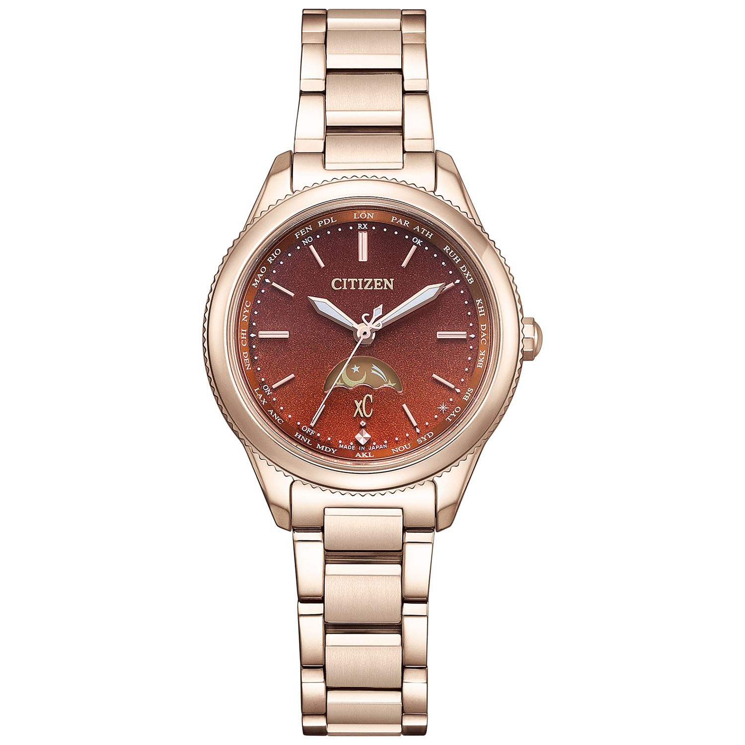 Amazon.co.jp: [CITIZEN] 腕時計 xC EE1004-73W (エコ・ドライブ電波