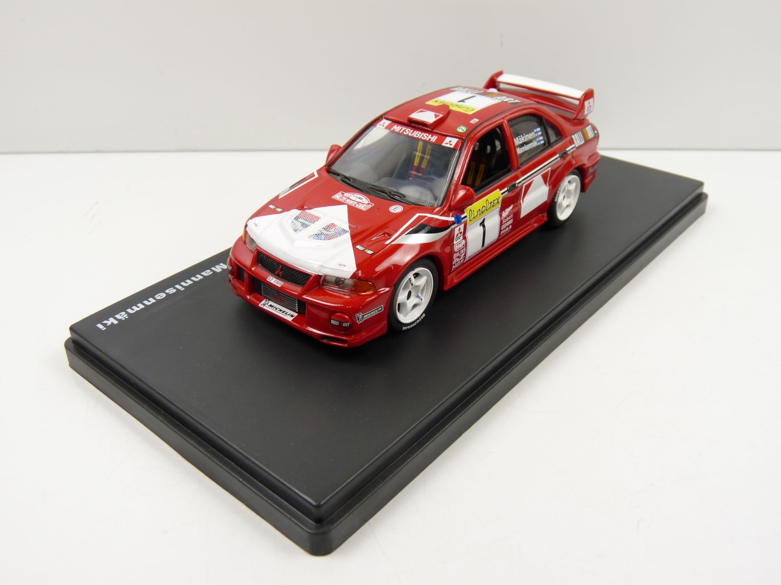 ミニカー MITSUBISHI Lancer Evolution VI WRC 1/43 RMX19 1/43 Mexico Rally WRC: Mitsubishi Lancer Evolution VI 1999