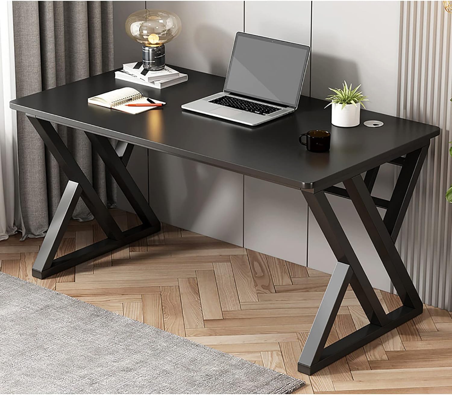 Generico Scrivania da Gaming per Ufficio, Studio e Camera da Letto - Altezza Regolabile, Design Robusto, Stile Moderno, Ideale per Giocatori e Studenti.