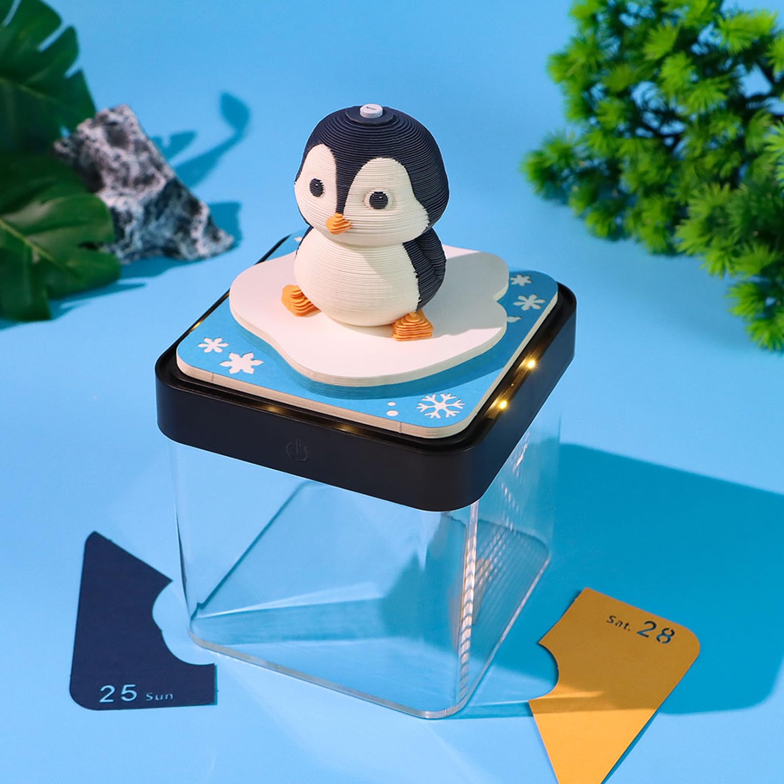 Amazon.co.jp: SIWEME 3Dメモパッド アートカレンダー 2027年 リトル