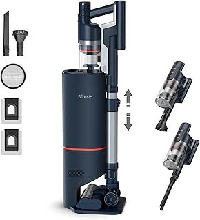 Ultenic FS1 Cordless Vacuum Cleaner, Automatic Emptying Station, 30KPa/450W, 60 Mins