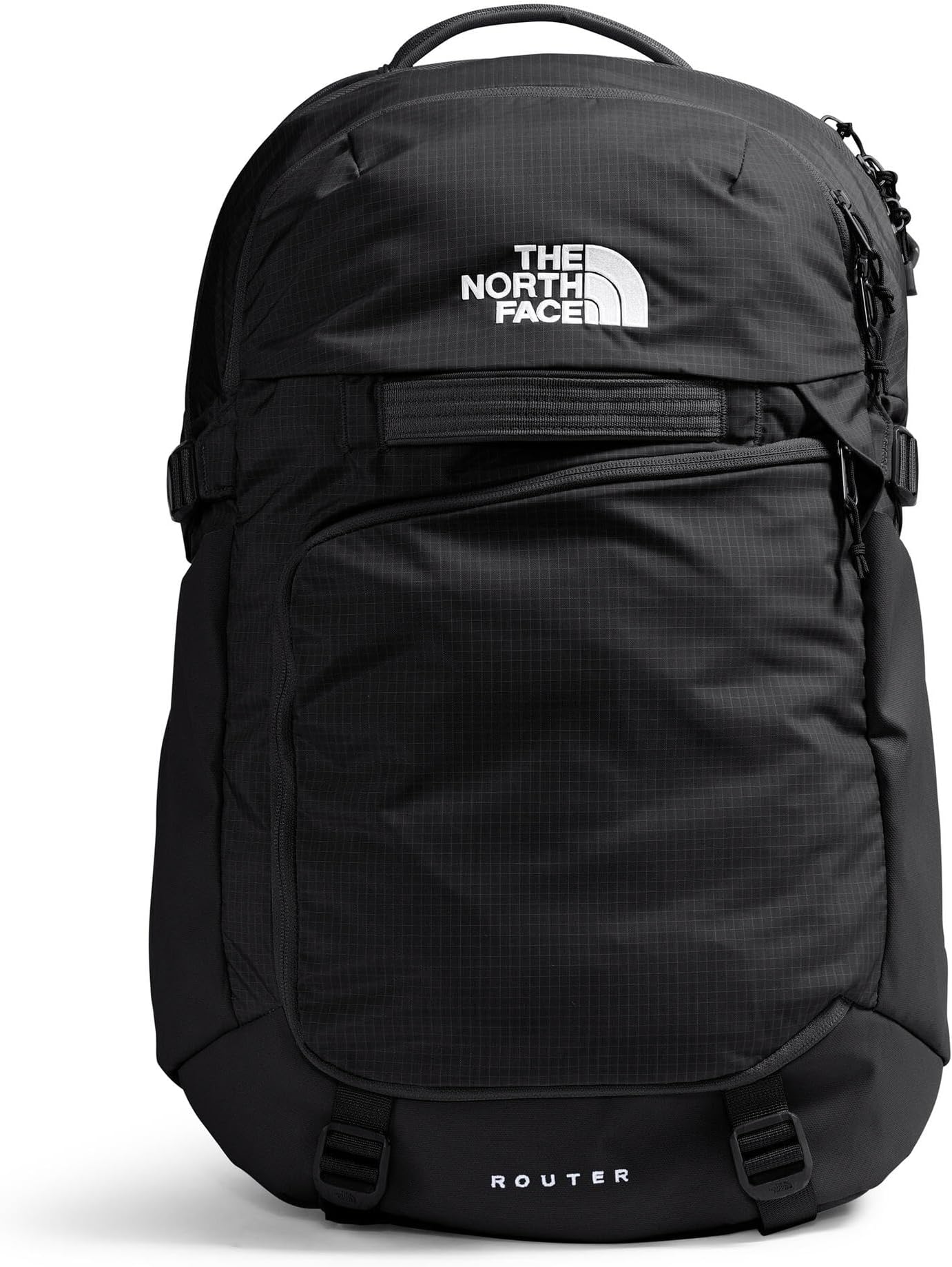 Router Everyday Laptop Backpack - Daypack, Water Repellent, Laptop Sleeve, Reflective Details, TNF Black/TNF Black-NPF, One Size