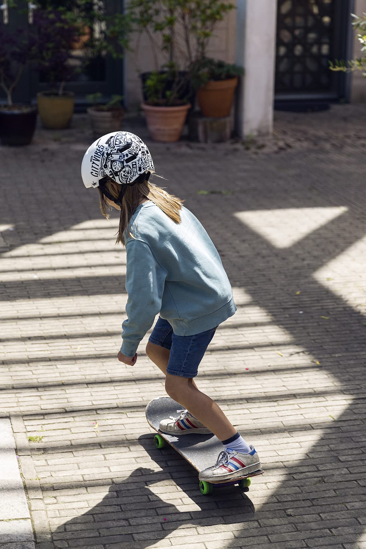 Casco Urbano ABUS Skurb Ace - Elegante Casco de Bicicleta para Uso Diario, Patinaje, BMX o Longboard — view 6