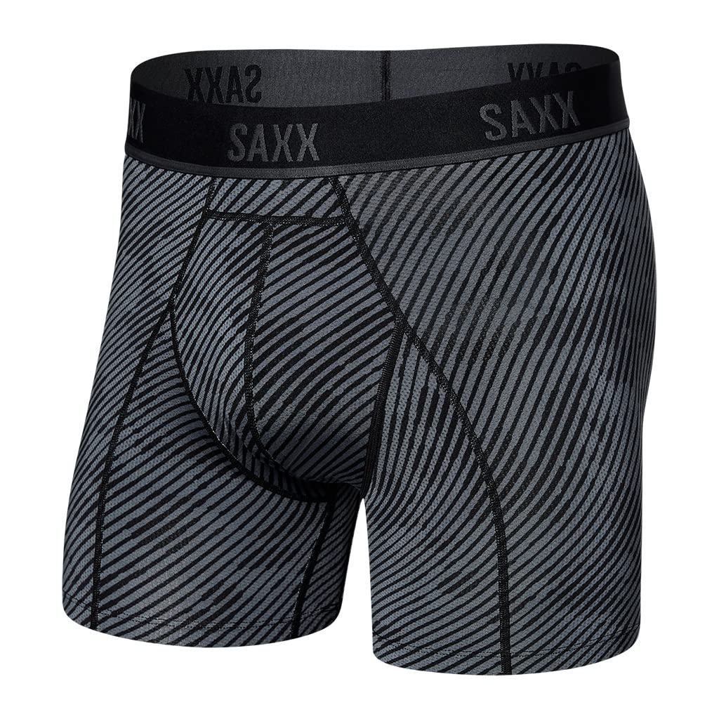 SAXX Underwear Co. Men's Underwear with Pouch Kinetic Light-Compression Mesh Boxer Brief