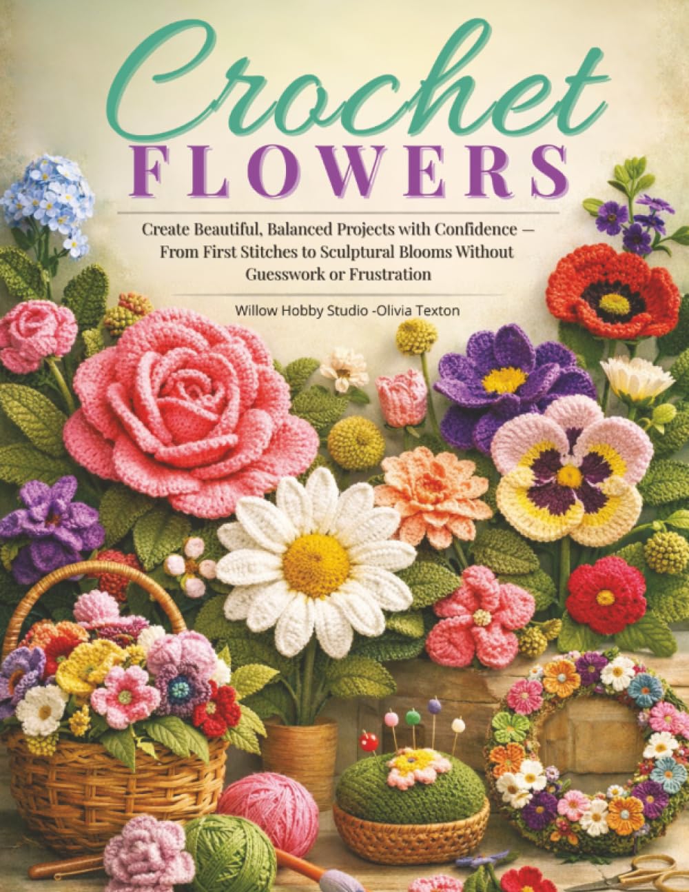 Crochet Flowers: Create Beautiful, Balanced Projects with Confidence — From First Stitches to Sculptural Blooms Without Guesswork or Frustration