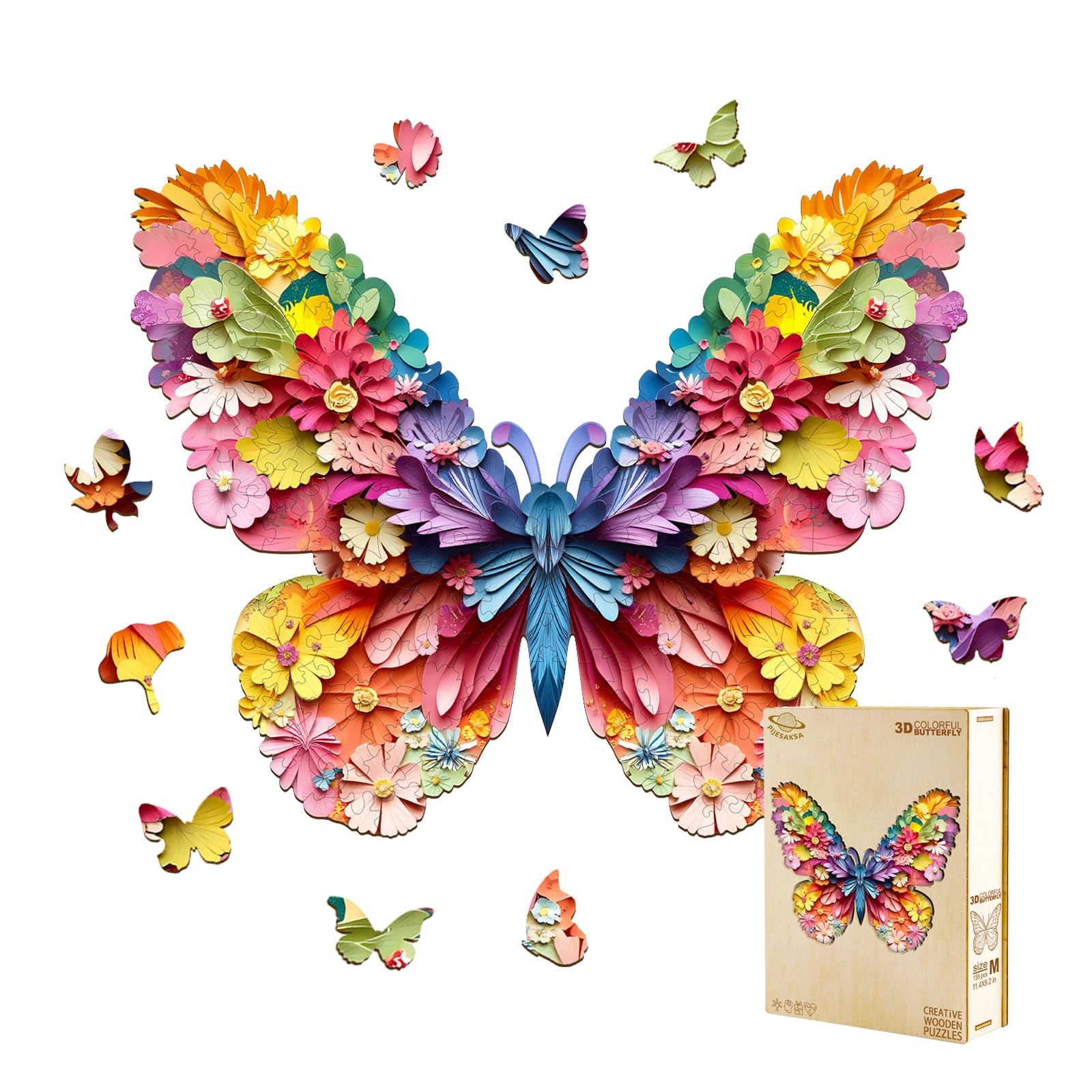 Hermosos rompecabezas de arte de mariposa morada, 500 piezas, rompecabezas personalizados para adultos, rompecabezas de fotos, rompecabezas de madera, regalo para el hogar, arte para colgar en la Hermosos rompecabezas de arte de mariposa morada, 500 piezas, rompecabezas personalizados para adultos, rompecabezas de fotos, rompecabezas de madera, regalo para el hogar, arte para colgar en la