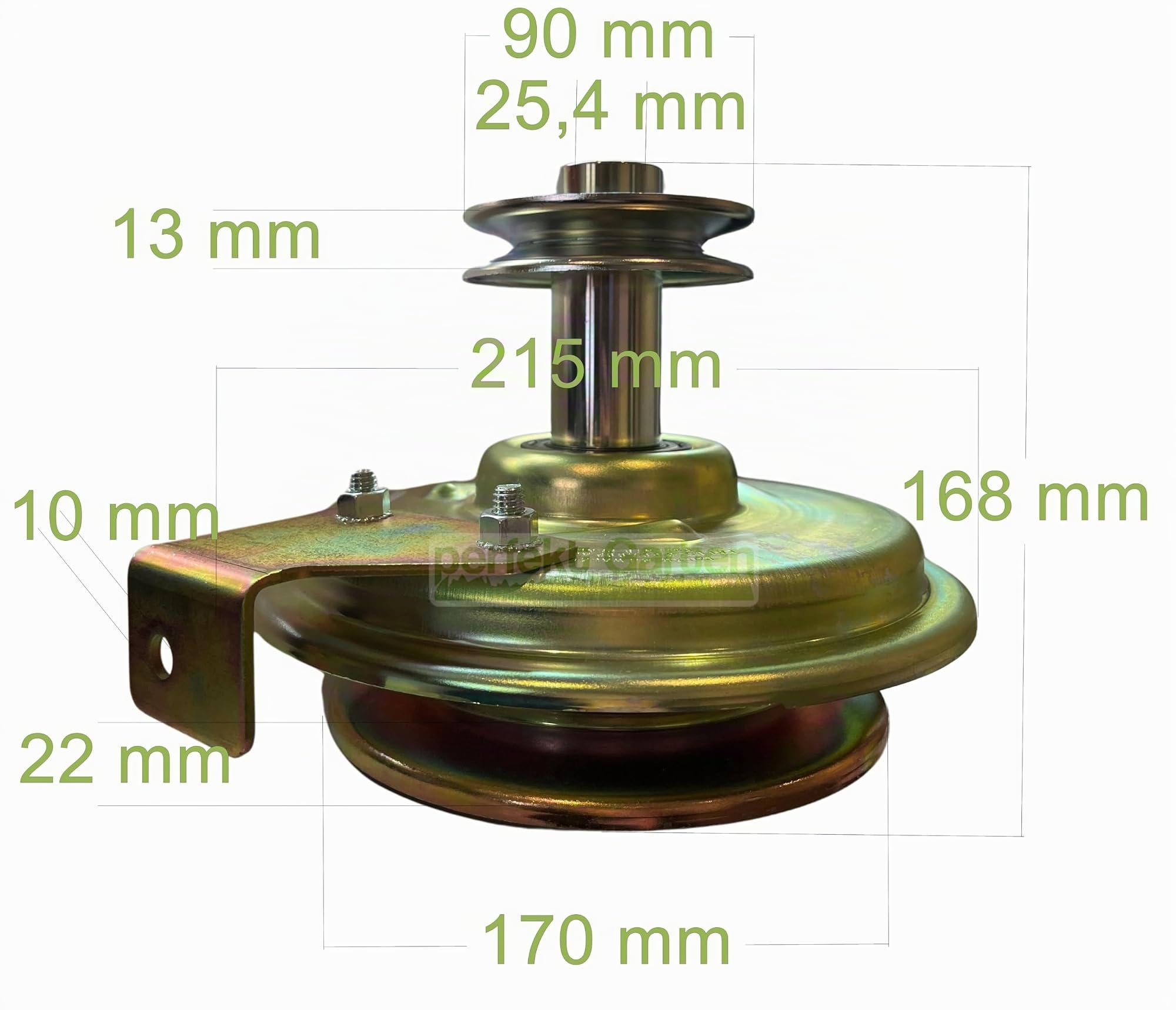 perfektGarten Embrayage à lame mécanique compatible avec MTD Cub Cadet Massey Ferguson 717-04743 753-06346