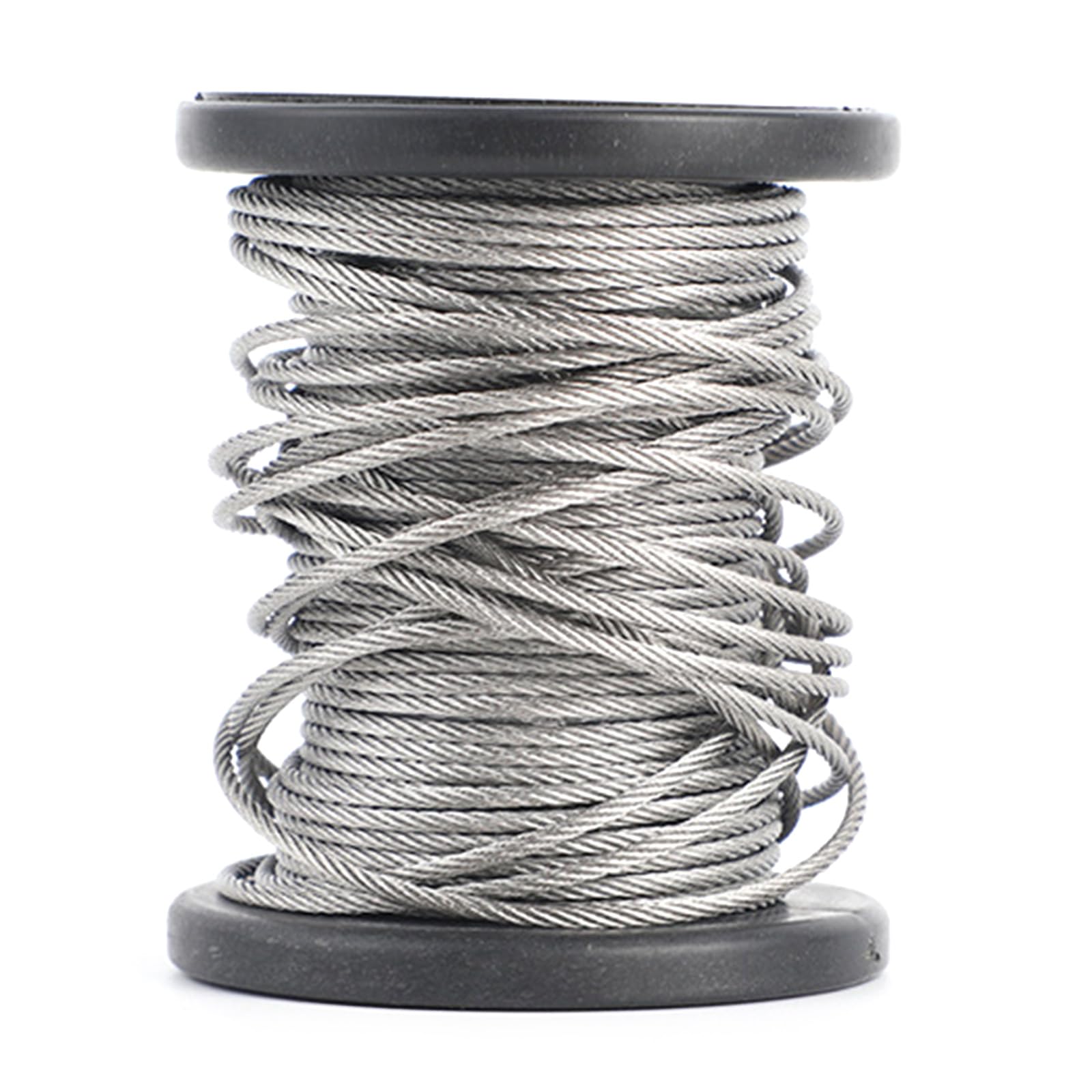 Cable de acero inoxidable 304 de 50 metros de largo para colgar ropa y plantas trepadoras