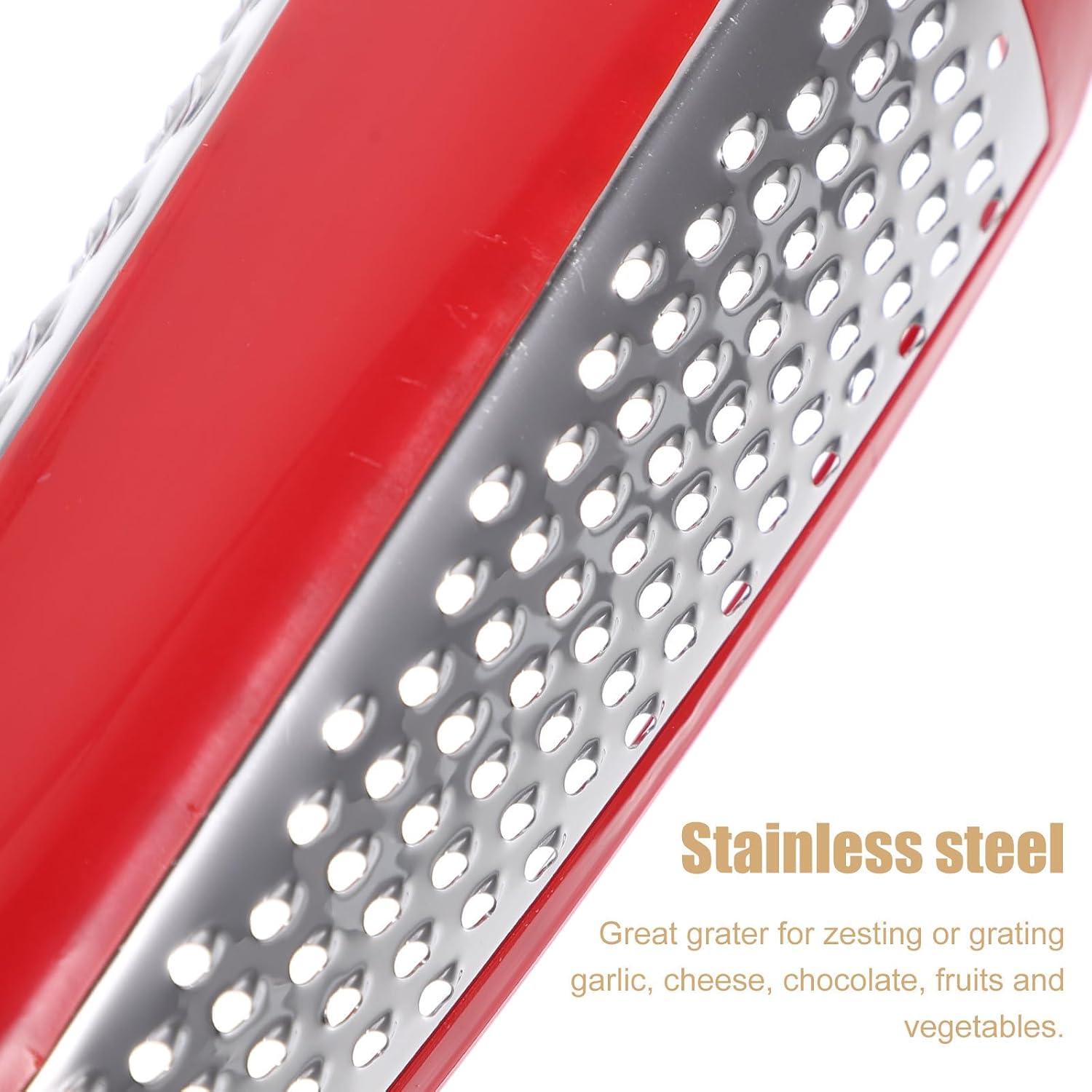 Stainless Steel Handheld Cheese Slicer Grater, Double-sided