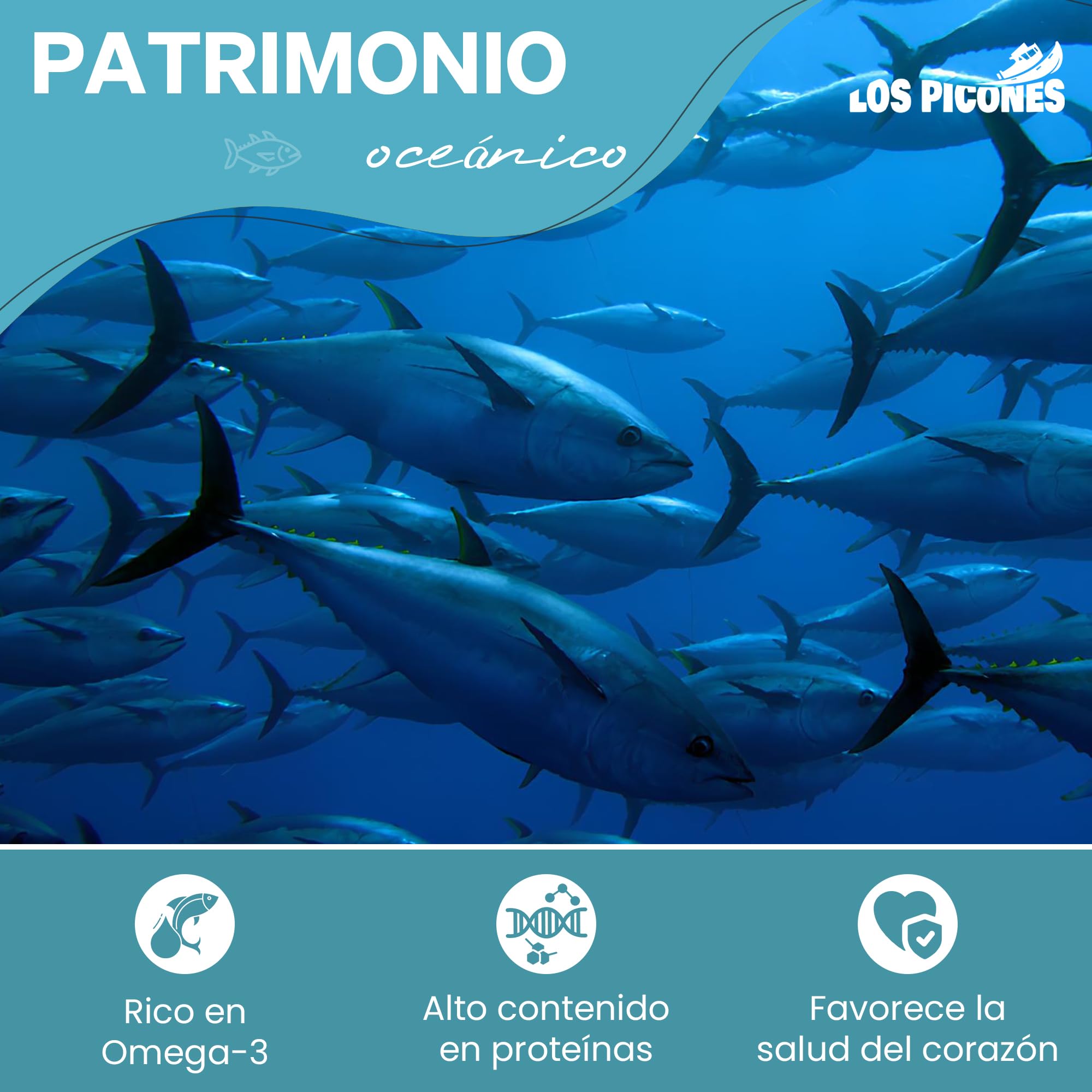 Los Picones Gourmet® Mojama de Atún Extra I Delicia Mediterránea I Textura Firme I Sabor Intenso I Especialidad Española I Ideal para Aperitivos y Ensaladas I 200 gramos aprox.