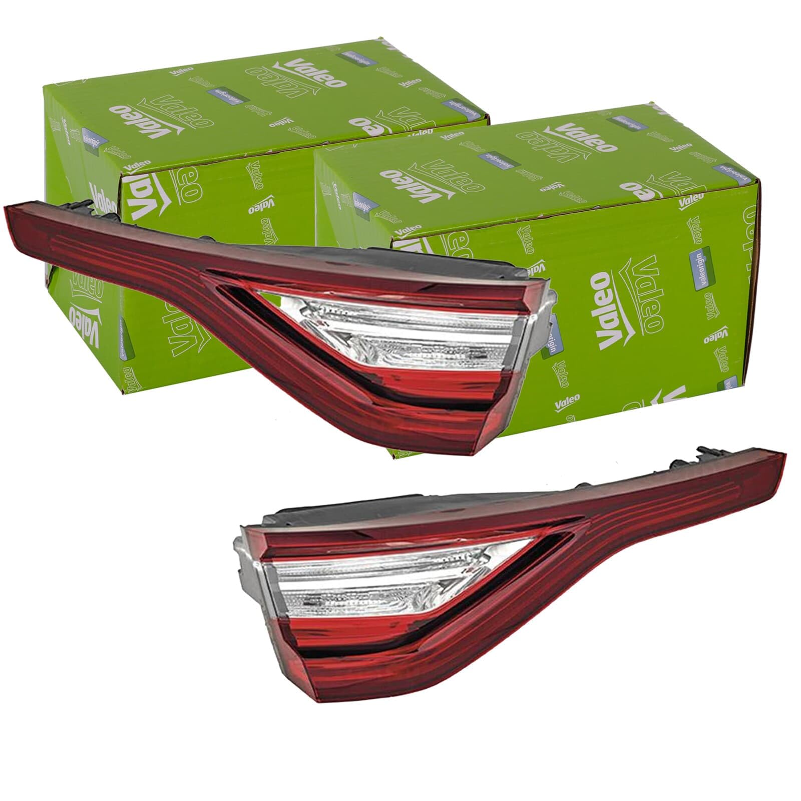 2x Valeo Rückleuchten Satz Innerer Teil | 047059 + 047060 Kompatibel mit Megane IV Schrägheck (B9A/M/N_)