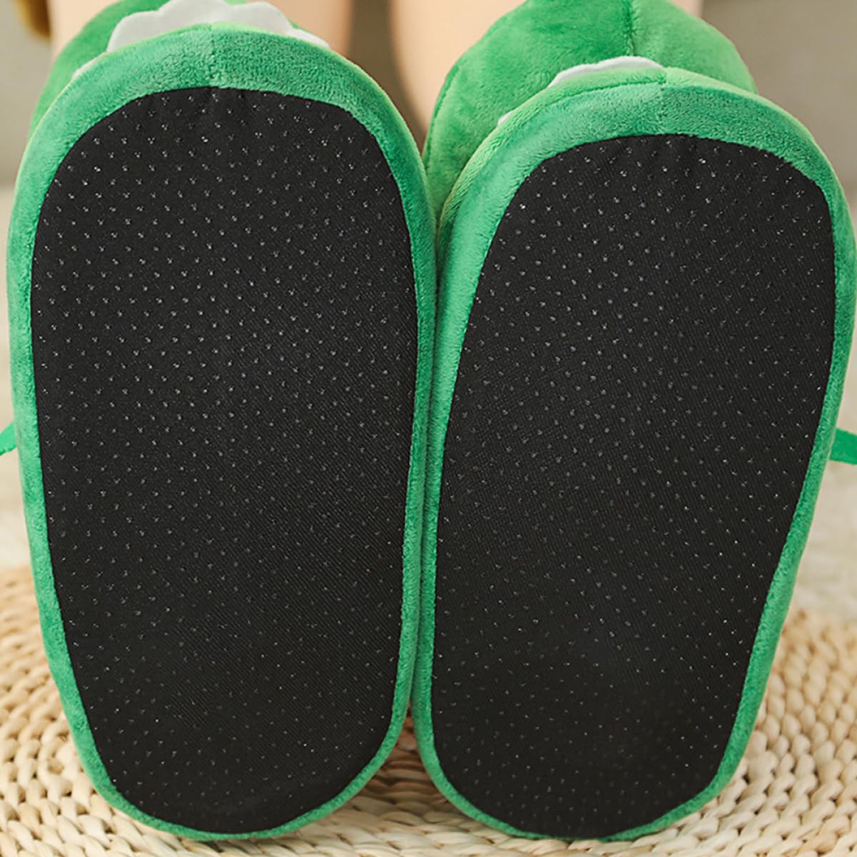 Pantuflas De Cocodrilo Parodia Zapatillas Unisex Para Hombre y Mujer Zapatillas De Rana Zapatillas De Interior Zapatillas De Hombre Lindas Zapatillas Zapatilla Cómoda Green