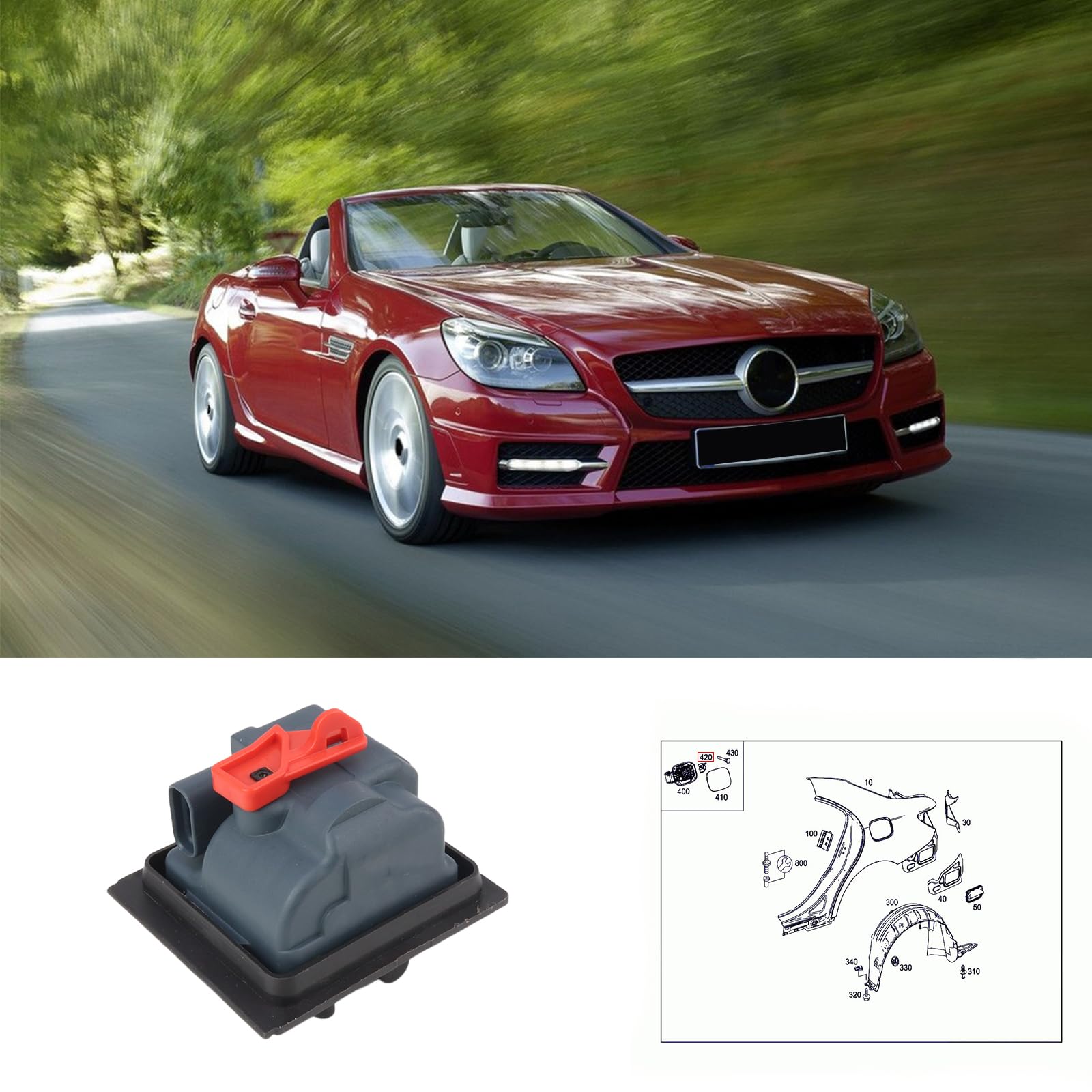 Amazon.com: Bomunik 0008207703 Fuel Door Lock Actuator Compatible