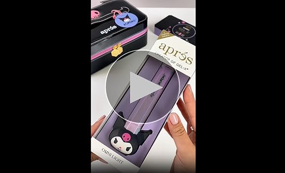 Amazon.com: APRÉS x Kuromi™ Omni Light,Gel-X UV LED 指甲燈