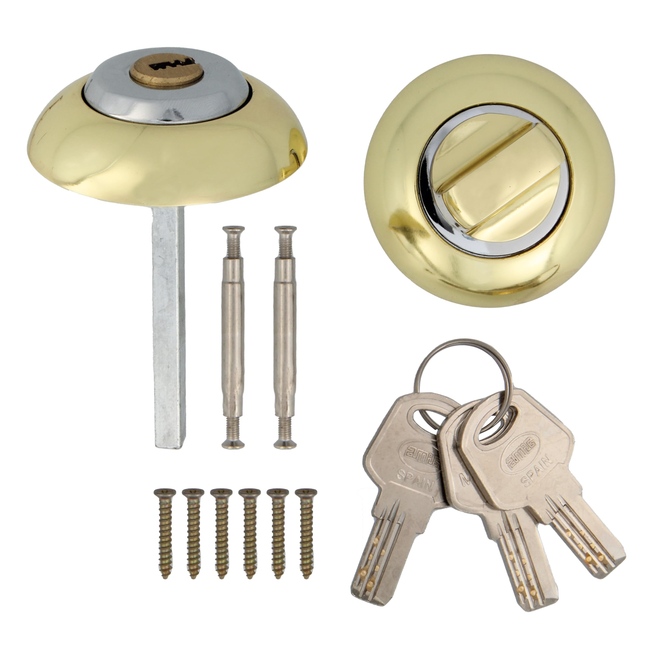 Amig - Muletilla with Point Key Mod. 50R-KD, Gold - Image 3
