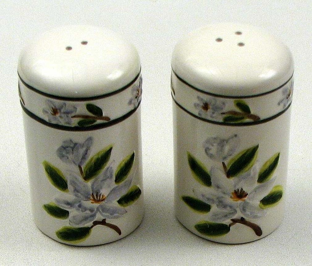 Magnolia Salt and Pepper Set Home & Kitchen