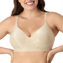 Bali Damen Comfort Revolution Wire Free Bra Vollschalen BH, Undurchsichtige