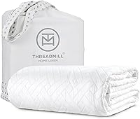 Vista 25 de Threadmill Mantas de algodón de lujo para cama de tamaño Queen Manta de tamaño Queen 100% algodón para todas las estaciones Aster Jacquard