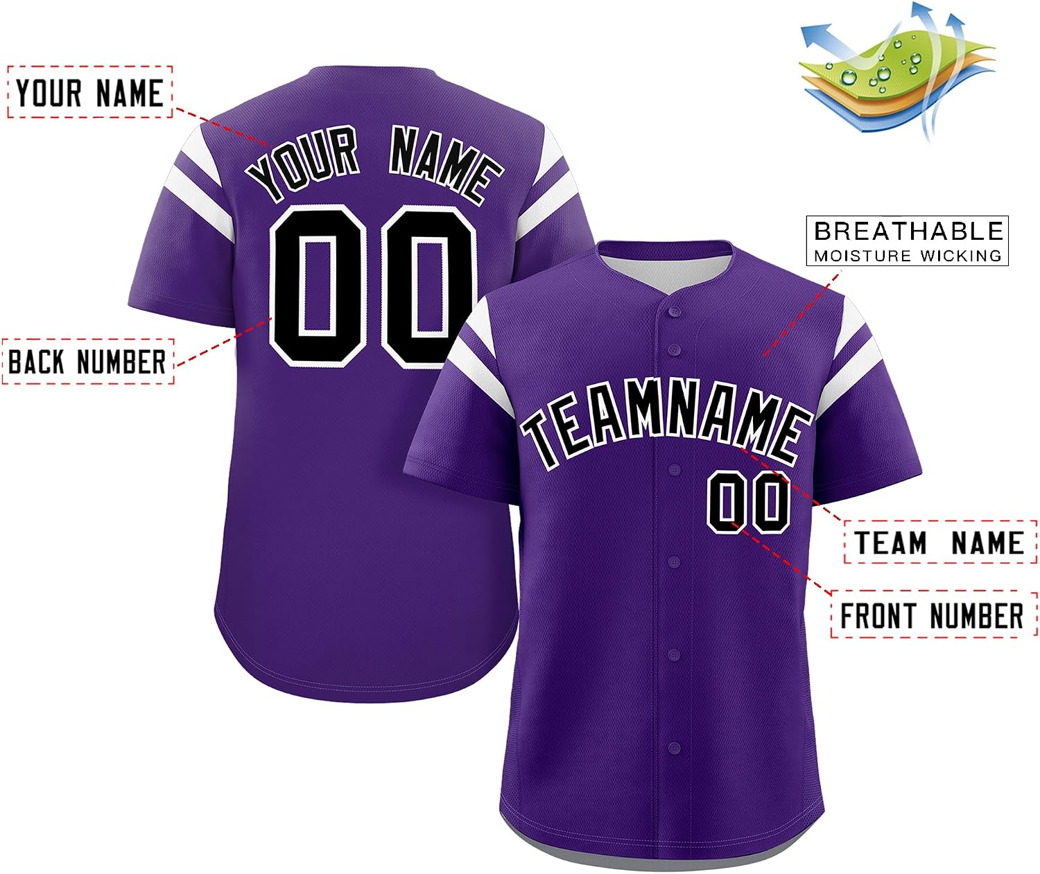 Custom Baseball Jersey Button Down Shirt for Men Women Youth,Personalized Hip Hop Hipster Sports Uniform