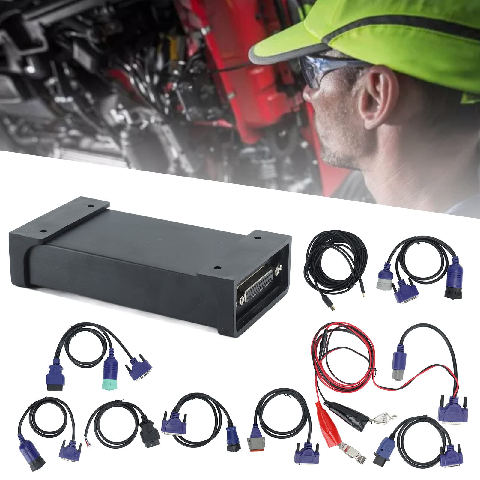 Scanner per Camion per Impieghi Gravosi, per CNH DPA5 Scanner per Camion per Impieghi Gravosi Strumento Diagnostico Multilingua del Completo per Escavatore con Pala Gommata New