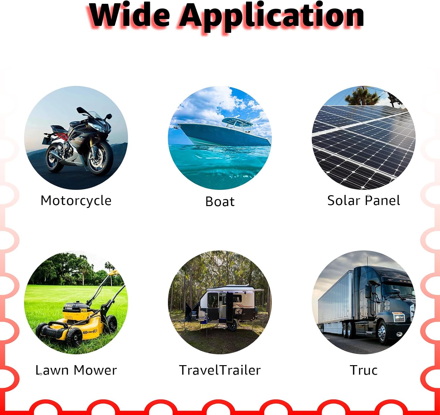 Sigely 10Awg Solar Battery Cables 10 Gauge image 5