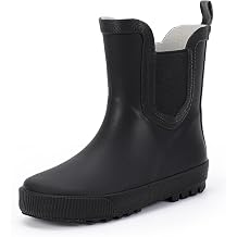 Hehainom Toddler Kids Rain Boots for Girls Boys Rain Shoes