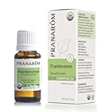 Pranarom USDA Certified Organic Frankincense Essential Oil (15ml), 100% Pure Undiluted Therapeutic Grade from Somalia for Aromatherapy, Diffuser, Skincare, Relaxation, Meditation