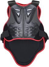 PELLOR Racing Vests Spine and Chest Protective Equipment for Cycling, Motorcycle Ski Riding Skiing Skateboard Protector Back and Chest Protector Anti-fall Equipment