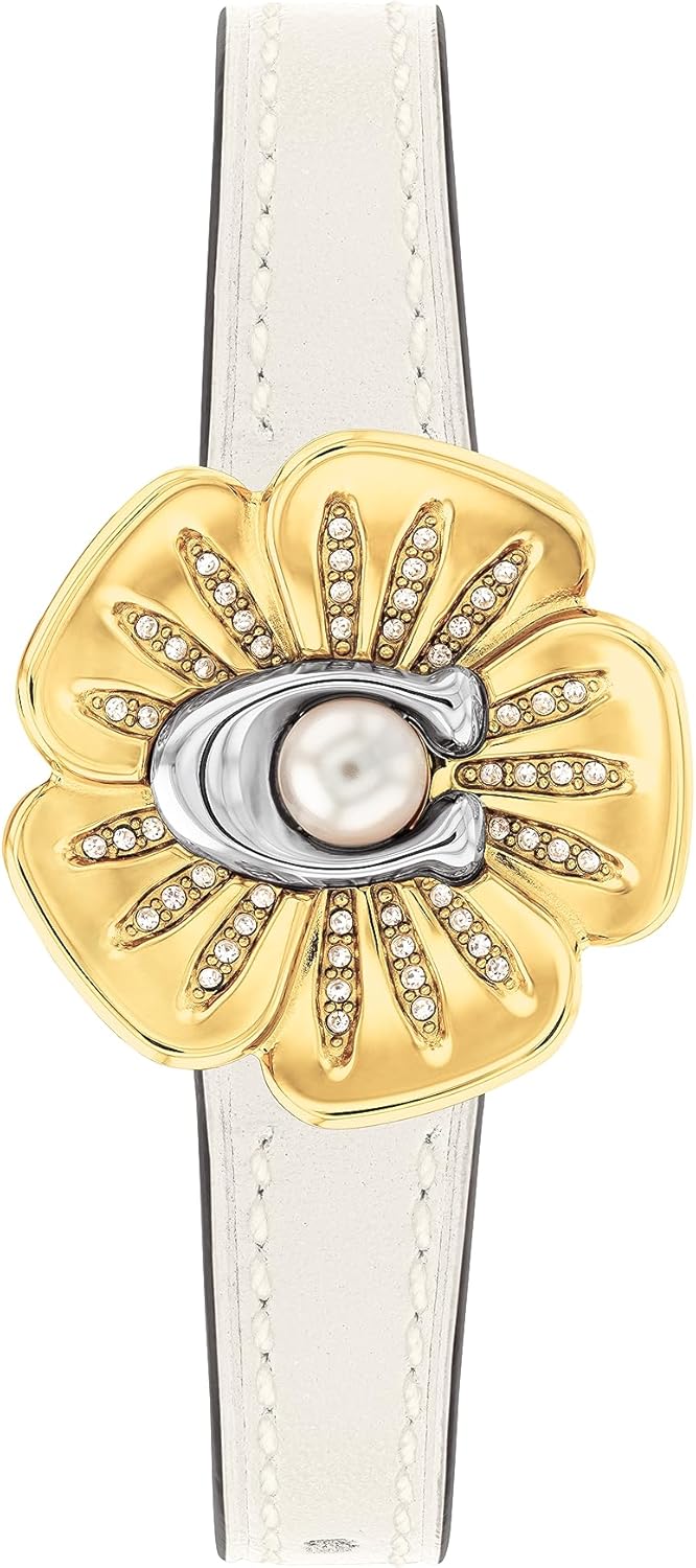 Coach Tearose Women's Watch | A Feminine Design with a Touch of Playfulness | Stylish Timepiece for Her | Water Resistant