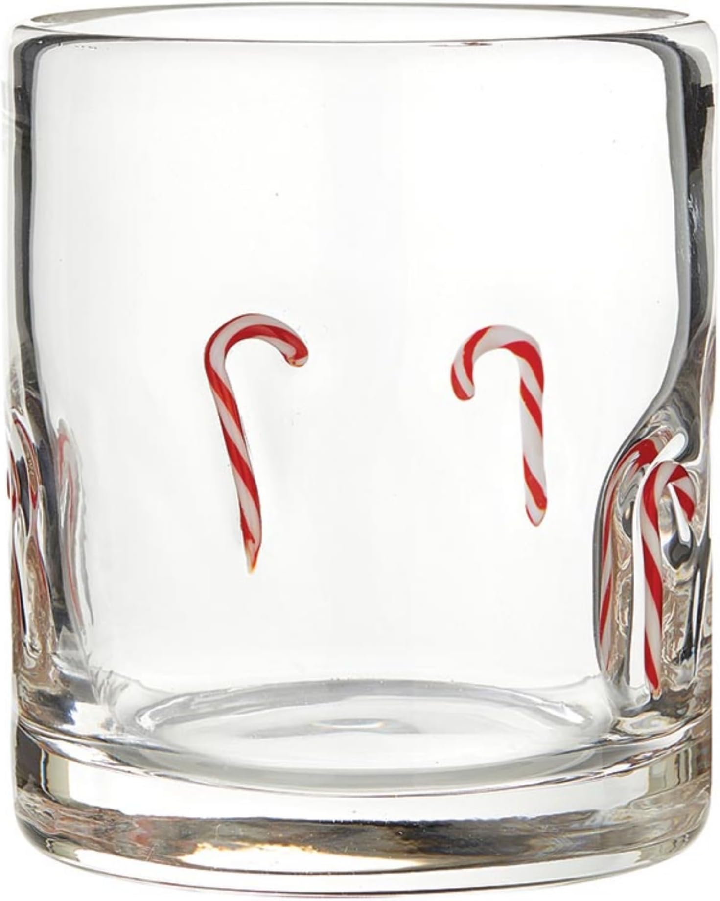 Amazon.com | Slant Collections Christmas Glasses Double Old Fashioned ...