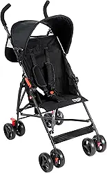 Carrinho de Bebê Passeio Guarda Chuva Styll Baby Preto