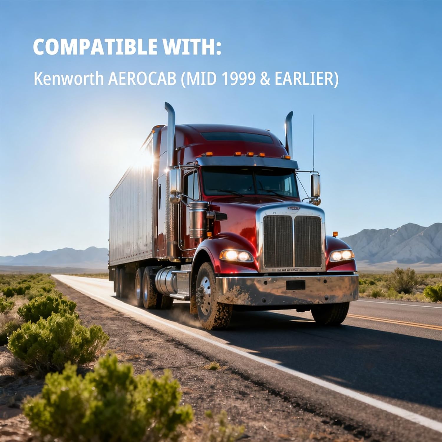 1pcs Cab Sleeper Air Spring Bag Compatible with Kenworth AEROCAB Trucks Replaces W02-358-7064 1102-0074 W023587064 Contitech SC29Y064