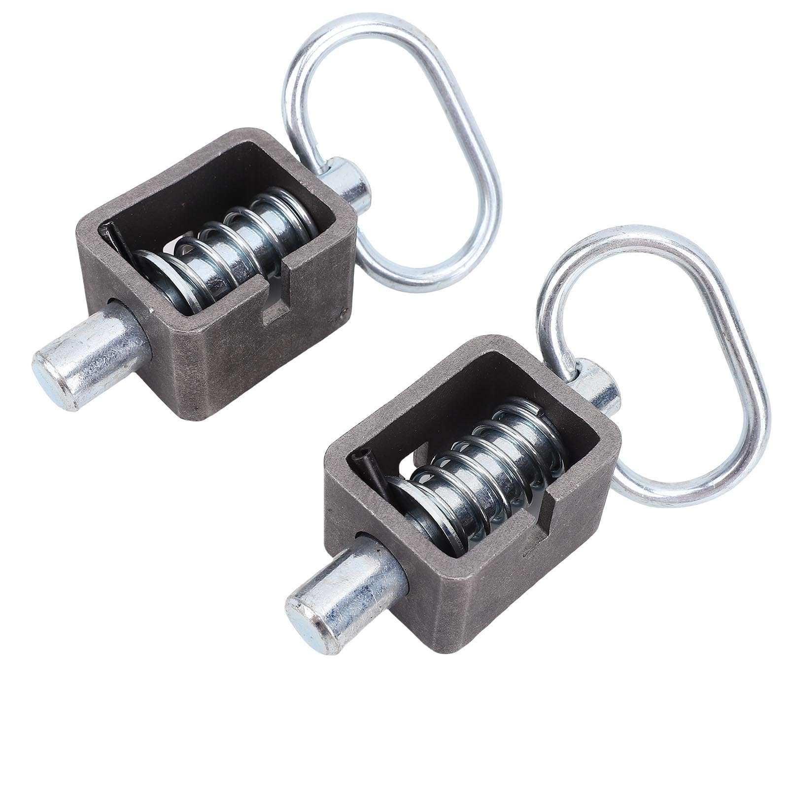 Loquet à ressort en acier pour stopper les vibrations des portes de remorques