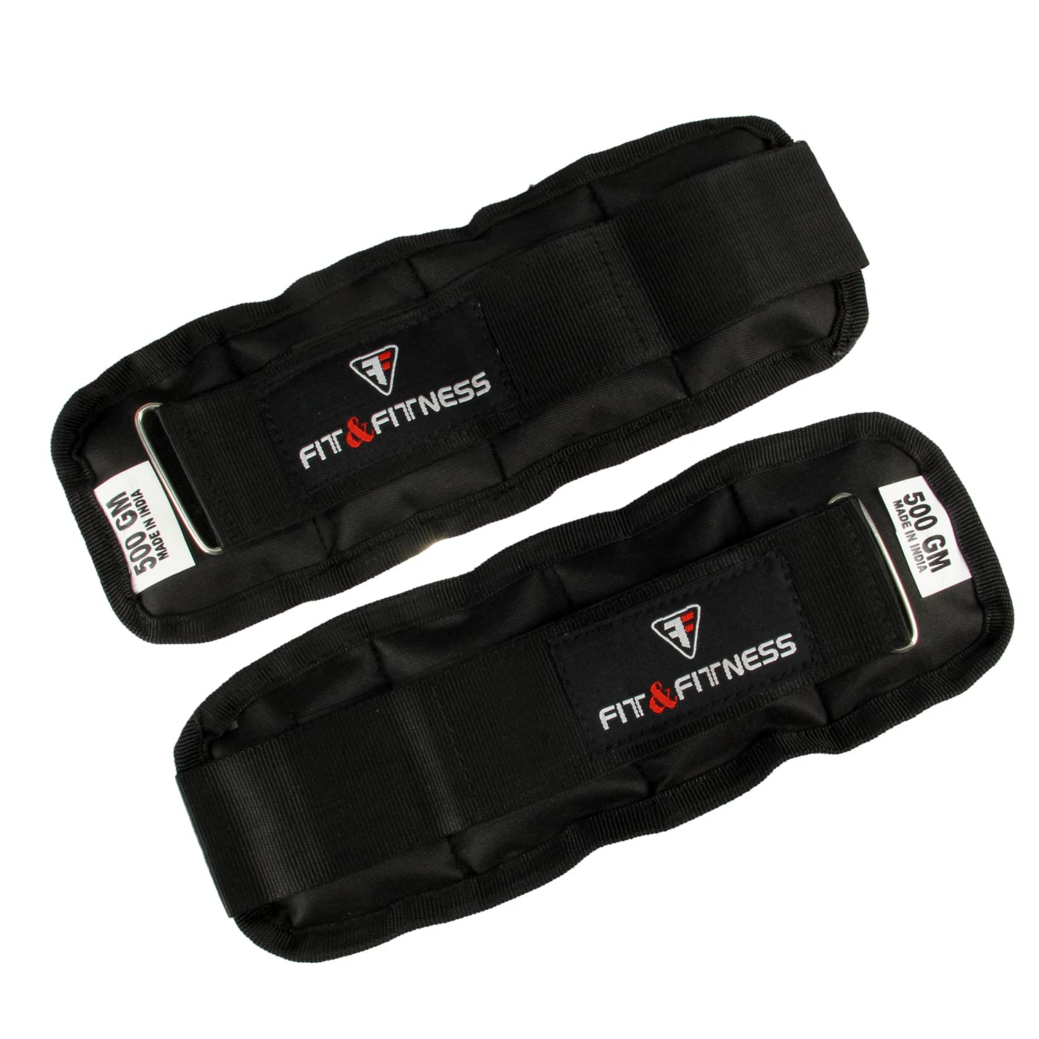 FIT & FITNESS Wrist/Ankle Weights Pro Quality Adjustable Ankle/Wrist Weights for Running, Jogging, Cycling can be Used by Both Men and Women from 1 kg (0.5kg Gram Each x 2 pc) (0.5Kilograms) (B0B3687BKY) Amazon Price History, Amazon Price Tracker