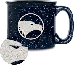 Rico Industries NCAA Speckle 12oz Laser Engraved Campfire Mug