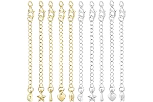 Vellibring 14k Gold Stainless Steel Extenders