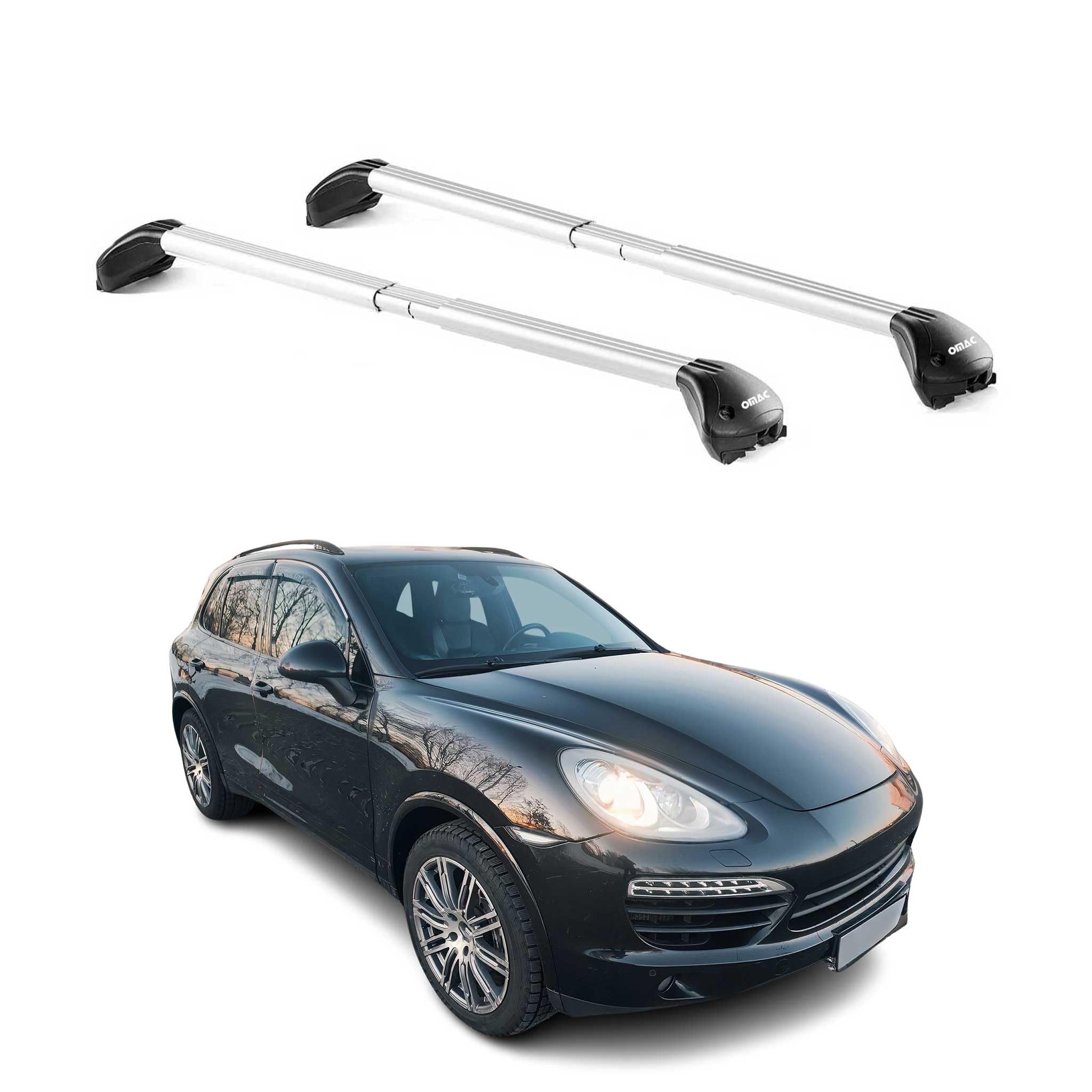 OMAC Roof Rack Cross Bars (Cayenne 2011–2018)