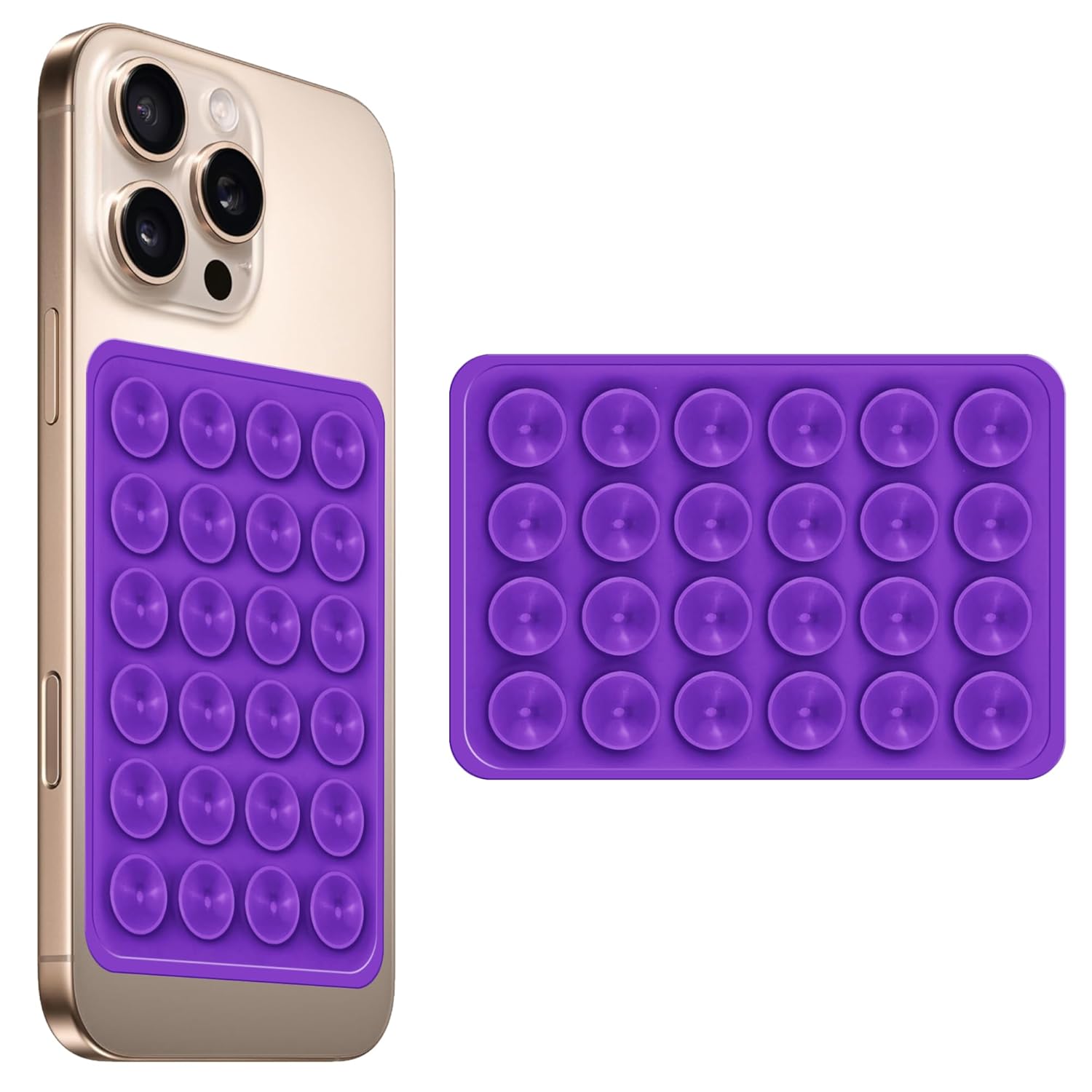 amazon basics Suction Phone Case Anti-Slip Silicone Multipurpose Hands-Free Sticky Pads for Phone Case Mount for Selfies Videos Mirror Shower Car Dashboard – Purple (1 Piece) amazon basics Suction Phone Case Anti-Slip Silicone Multipurpose Hands-Free Sticky Pads for Phone Case Mount for Selfies Videos Mirror Shower Car Dashboard – Purple (1 Piece)
