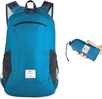 Ultralight Foldable Waterproof Backpack by 30D Nylon Fabric Dry Bag for Hiking Camping Outdoor Travel