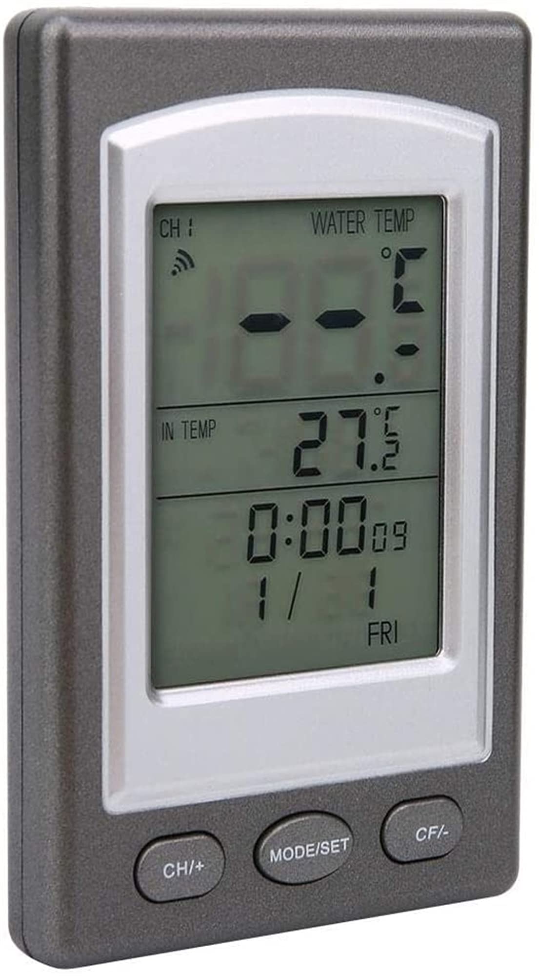 Thermomètre de la Piscine, Thermomètre floteux sans Fil Thermomètre de température de l'eau pour la Piscine, Spa, Baignoire, Bain à remous, Aquarium, étang