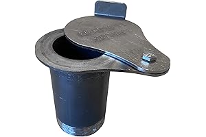 Ugly Drum Smoker 2 Inch Threaded UDS Smoke Stack w/Tear Drop Damper Parts